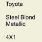 Preview: Toyota, Steel Blond Metallic, 4X1.